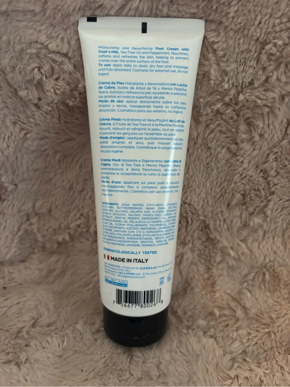NEW!! BUNDLE OF 5!! Delfanti Goats Milk Foot Cream, 3 Masks, & Foot Butter